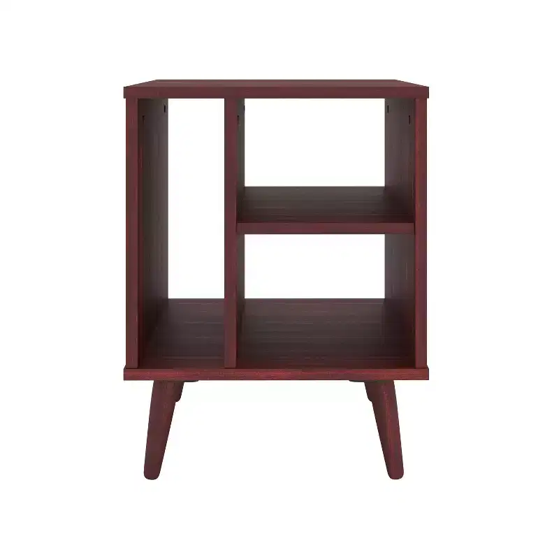 Mid-Century Cubby Style Nightstand