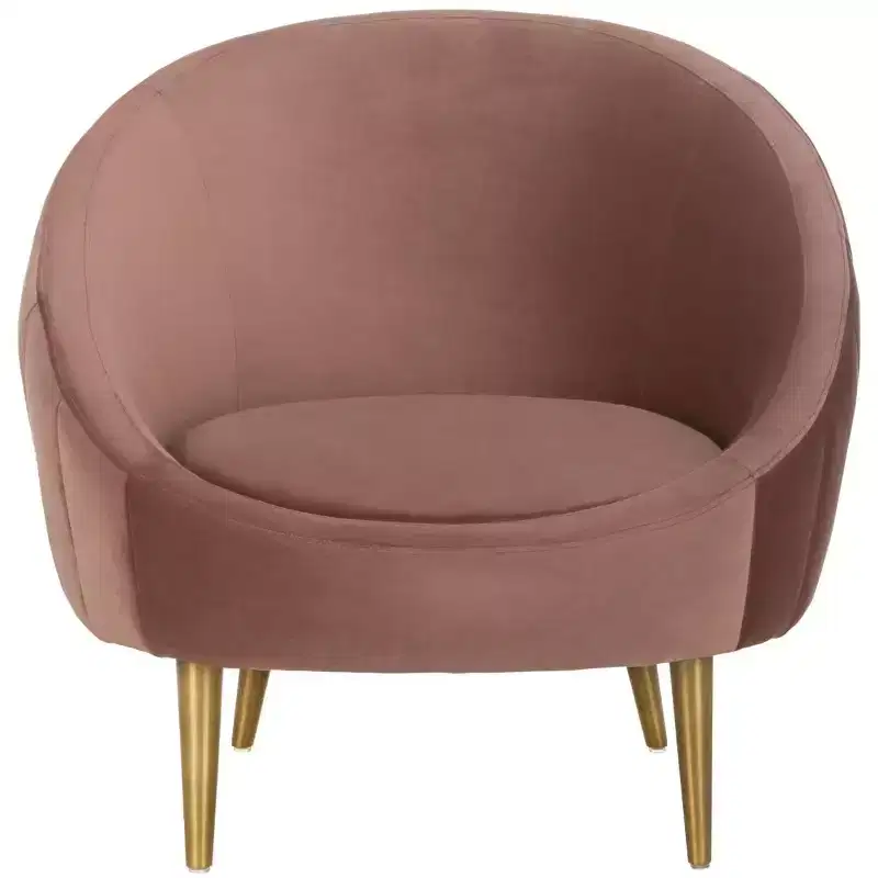 Razia Channel Tufted Tub Chair - SFV4700 - Safavieh Couture