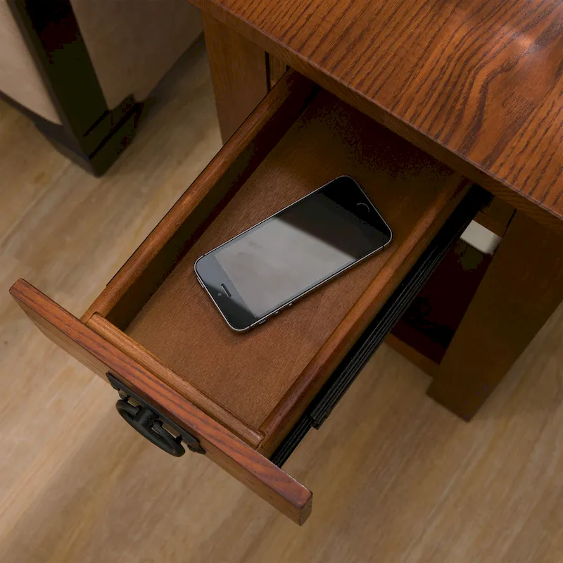 Leick Home Mission Impeccable End Table with Drawer