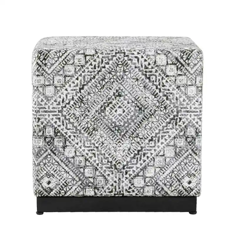 HomePop Modern Cube Ottoman