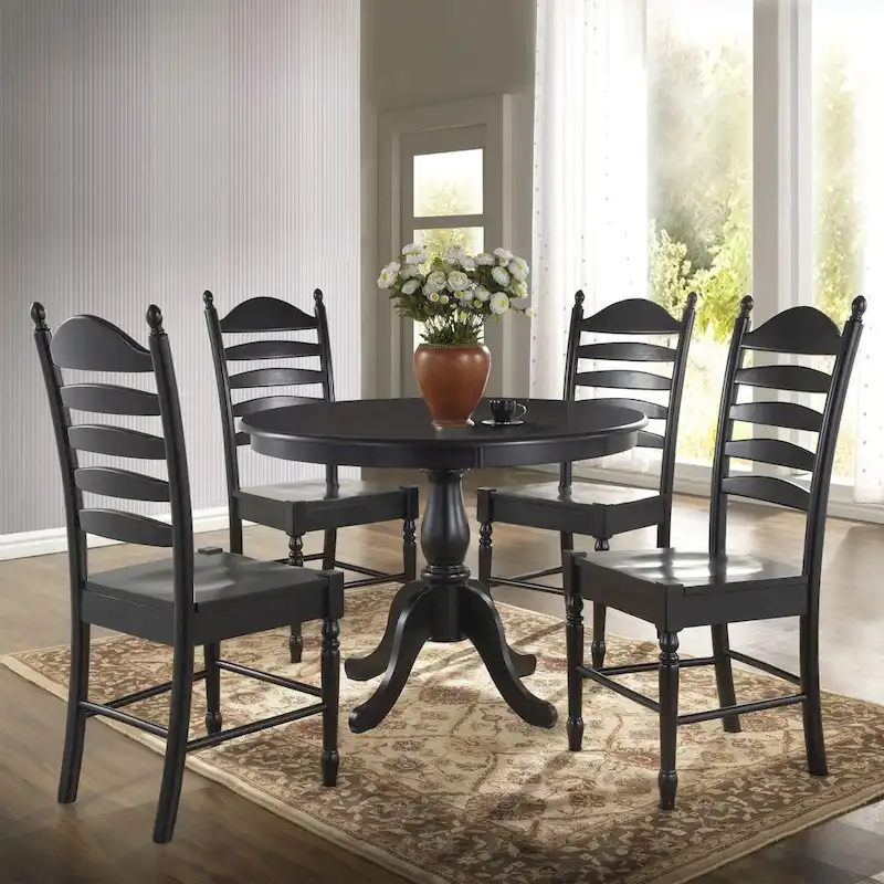 Copper Grove Parnasuss Round Pedestal Dining Table