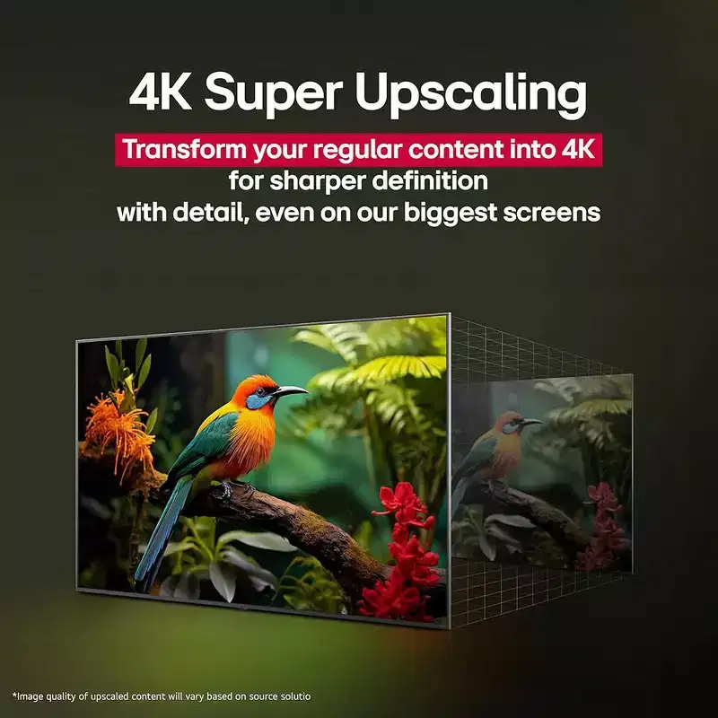 LG 50 UA77 Series 4K UHD AI Smart LED TV with webOS