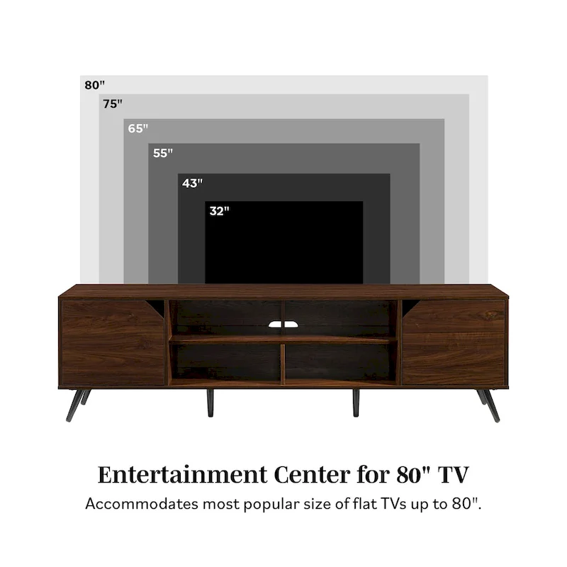 Middlebrook Designs Mid-Century Modern 70-inch TV Stand