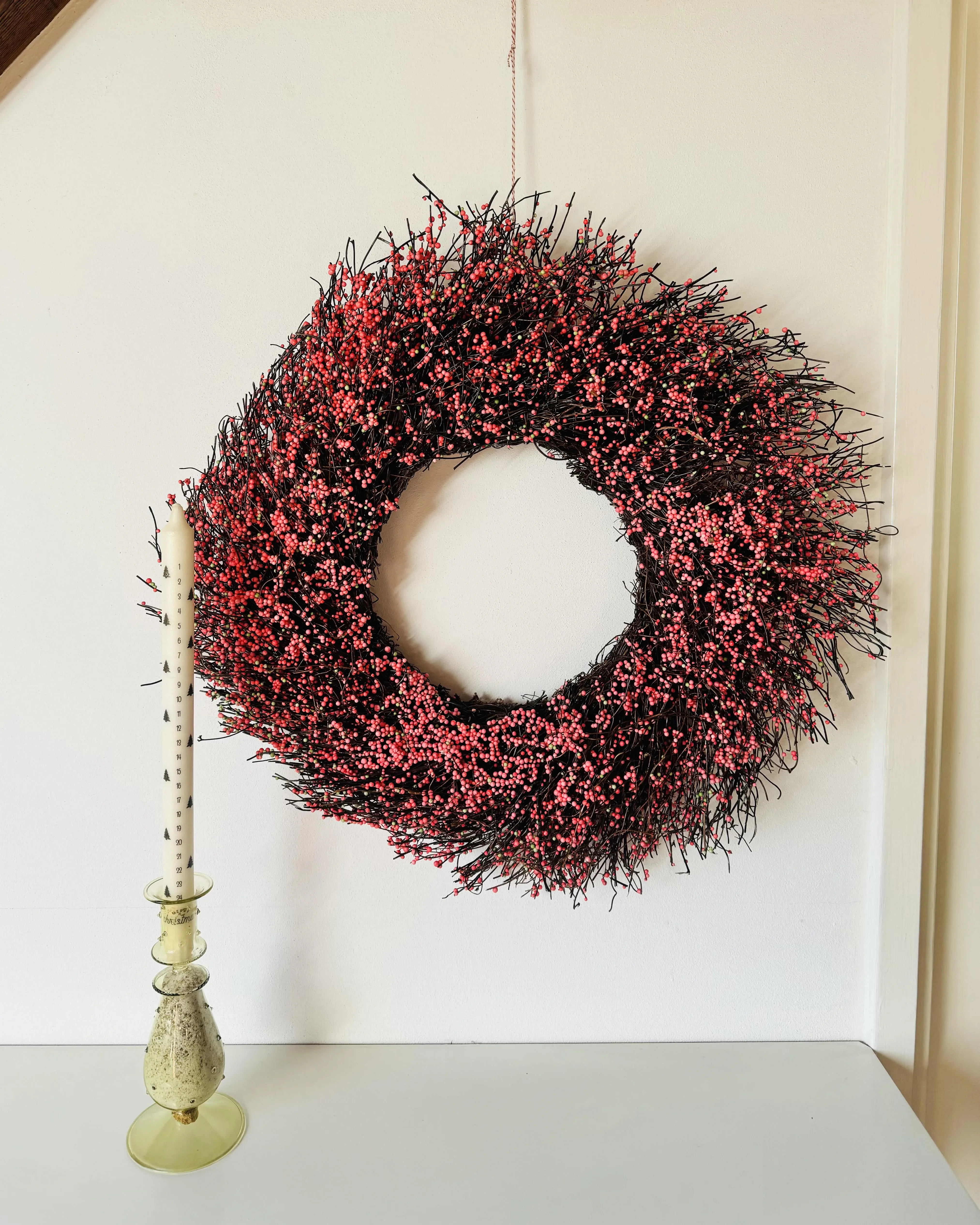 Ghirlanda Decorativa 50 cm Rosa
