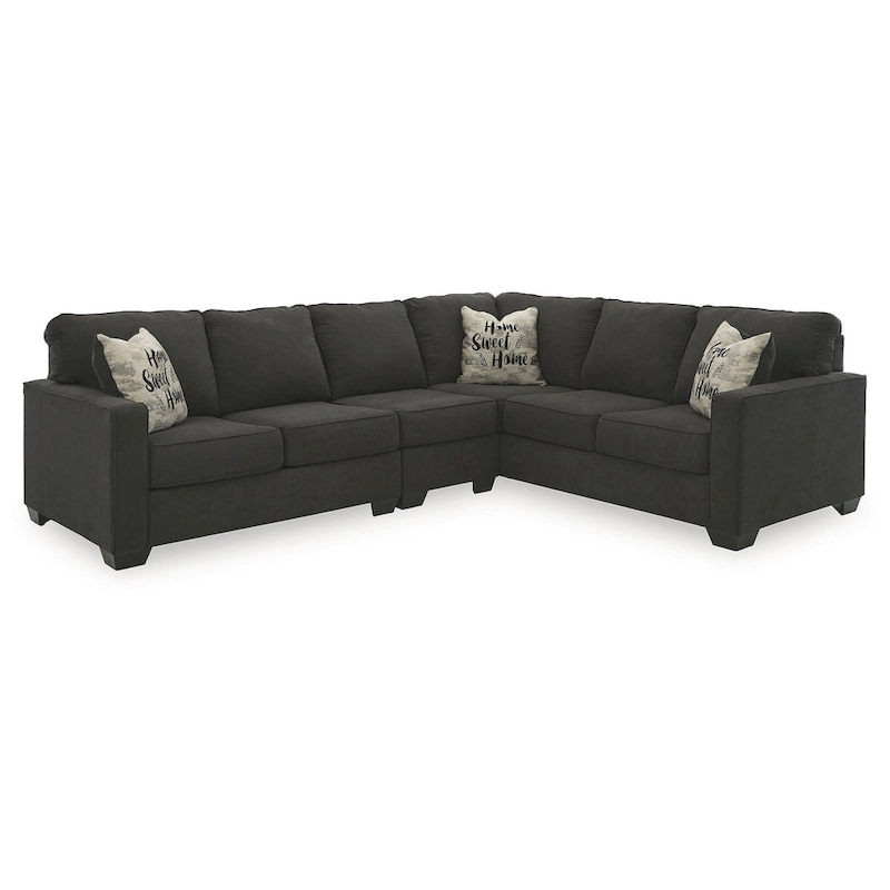 Signature Design by Ashley Lucina 3-Piece Sectional - 119W x 94D x 38H