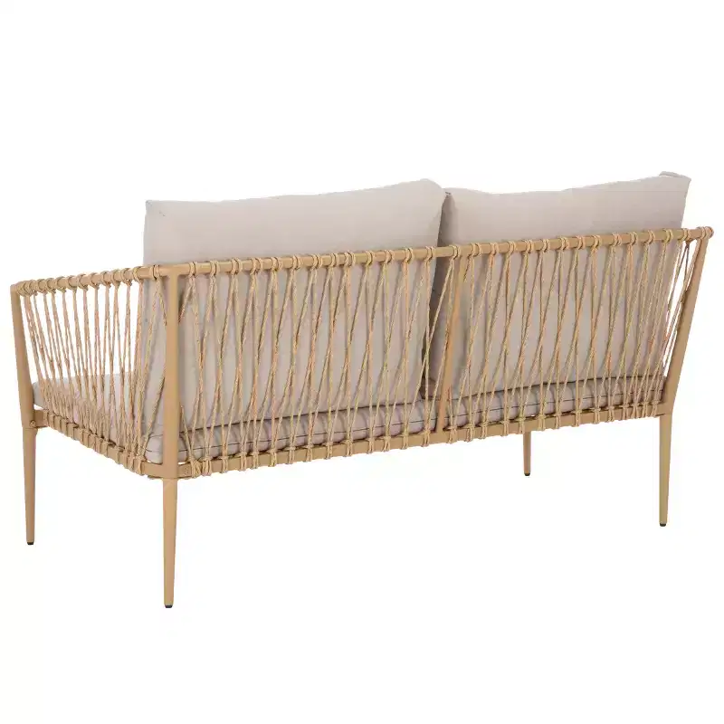 Dante Rope Patio Loveseat - SEI