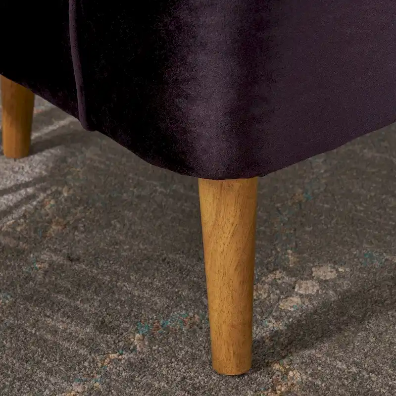 Amaia Modern Velvet Club Chair by Christopher Knight Home