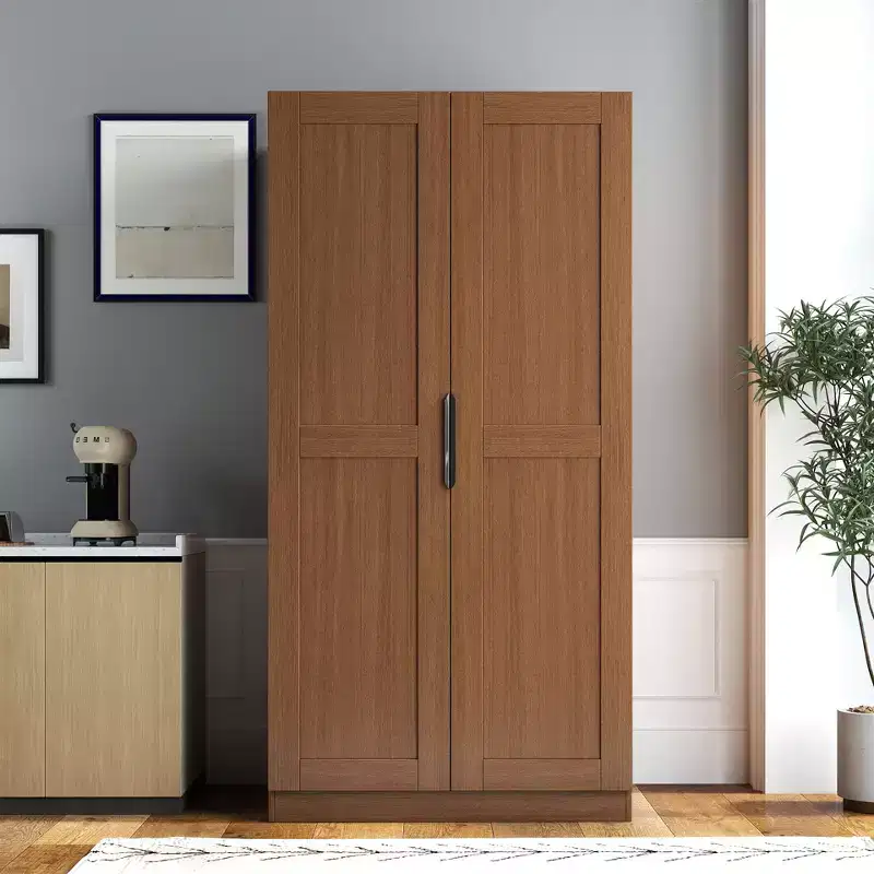 GDFStudio Helene Modern 62.99'' Tall Kitchen Pantry Carbinet with 2 Doors and Shelves