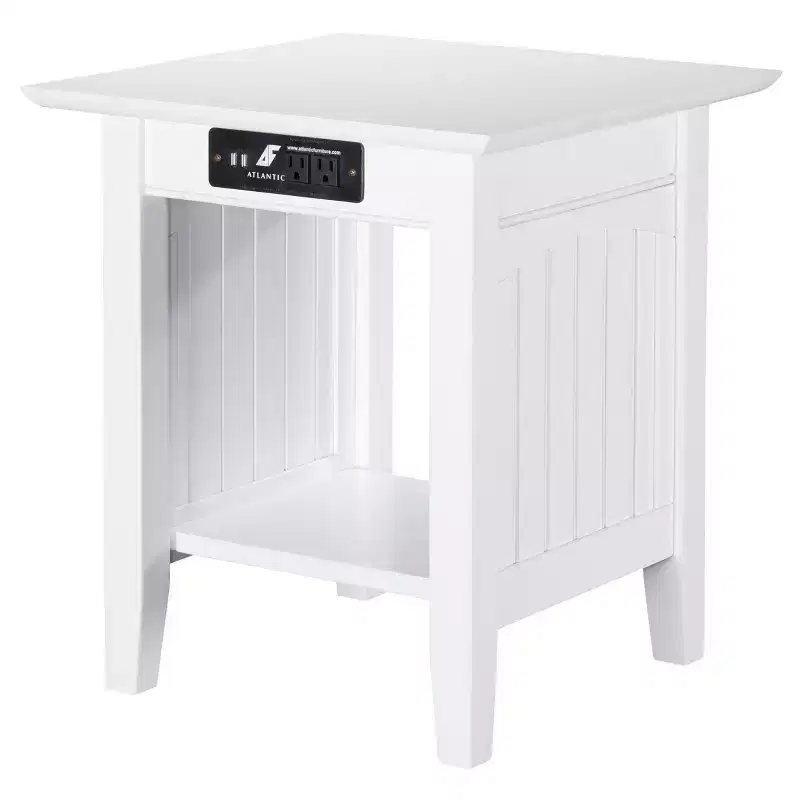 End Table with Charger