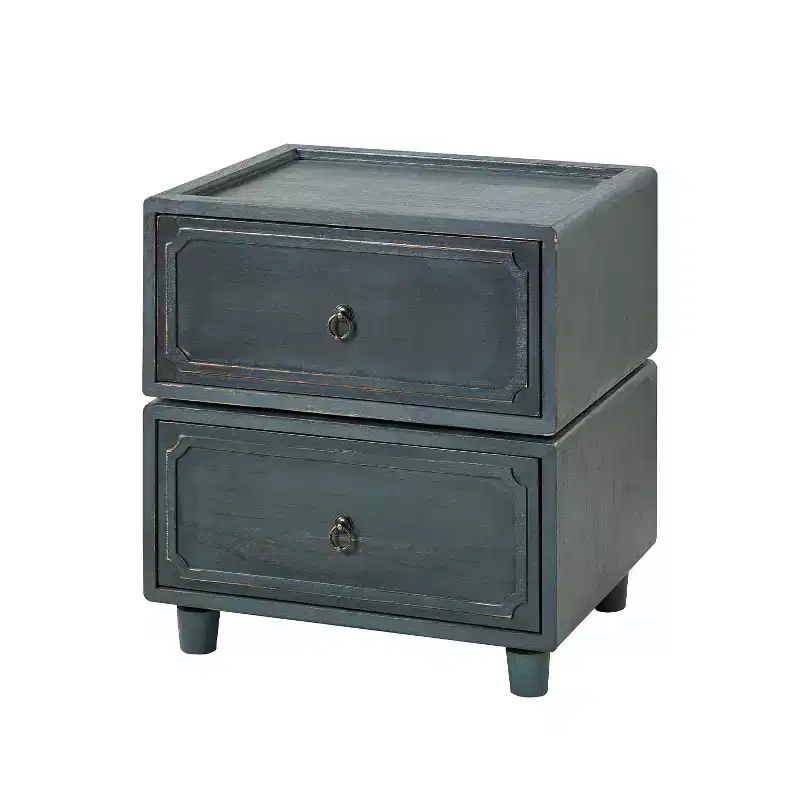 Leo 2 - Drawer End Table With Modular Design| ART OF LIVING DESIGNS-BLACK
