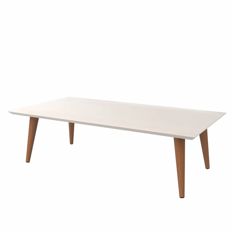 17.52 High Rectangle Coffee Table with Splayed Legs