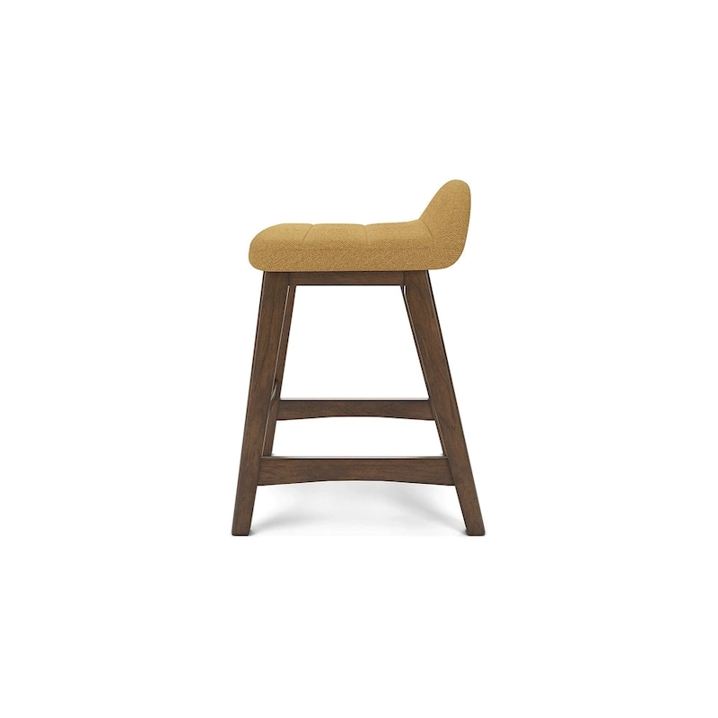 Signature Design by Ashley Lyncott Upholstered Counter Height Bar Stool (Set of 2) - 19W x 20D x 29H