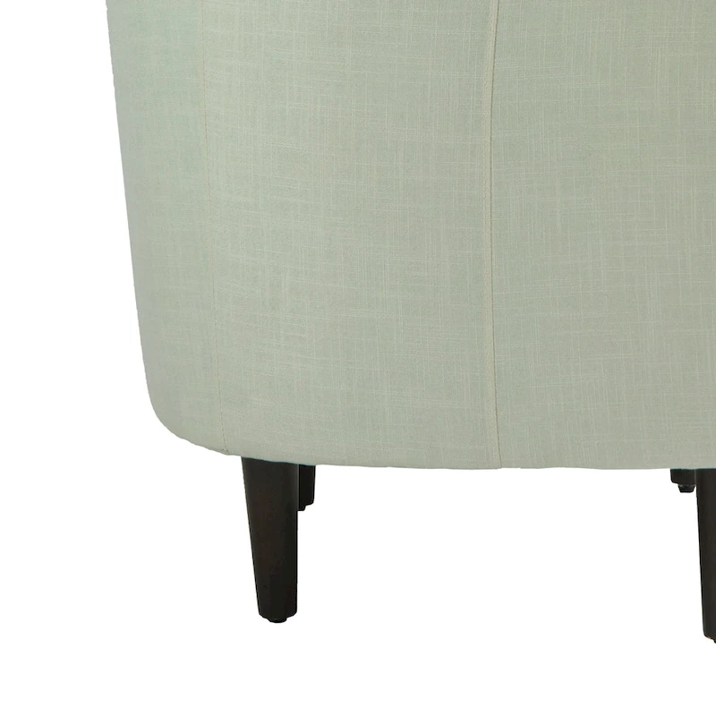 Modern Barrel Accent Chairs Cozy Armchair Club Chair