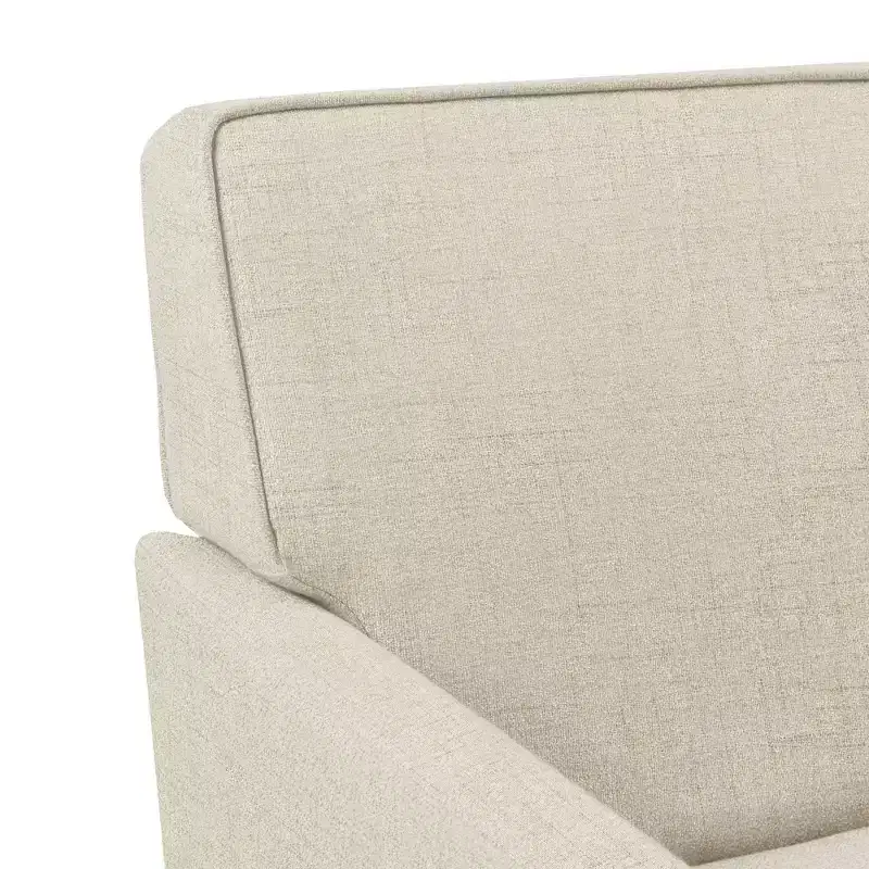Slipcover Accent Armchair – Track Arm, Skirted Base, Removable Cushion
