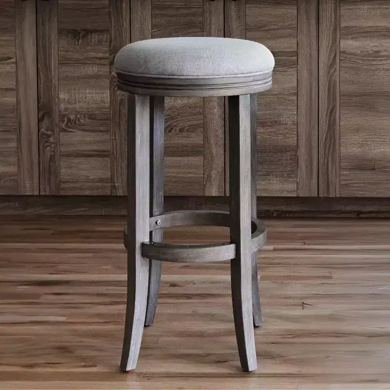 Maven Lane Eva Kitchen Bar Stool with Fabric Upholstery 31