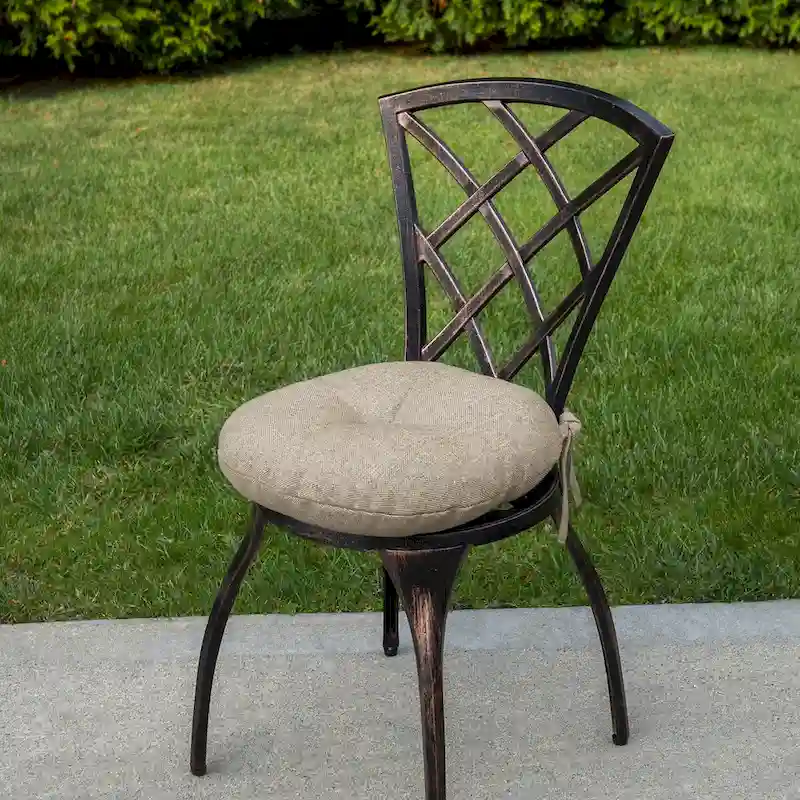 Klear Vu 15 Wellfleet Bay Outdoor Round Chair Cushion Set