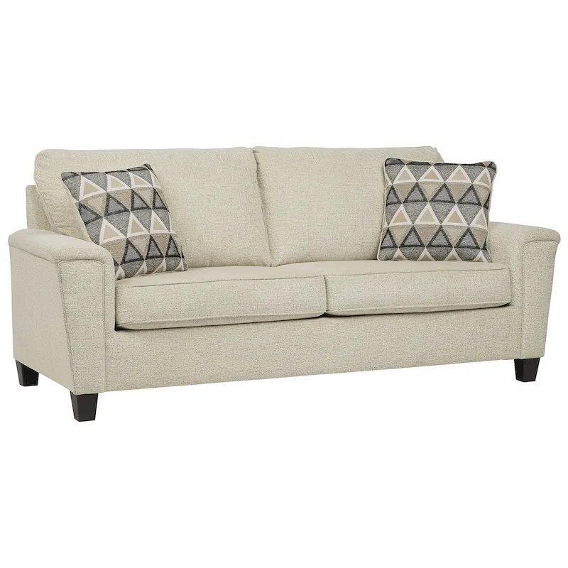 Queen Sofa Sleeper, Upholstered Pull-Out Couch Bed, 89W x 38D x 39H in, Living Room Convertible Sofa