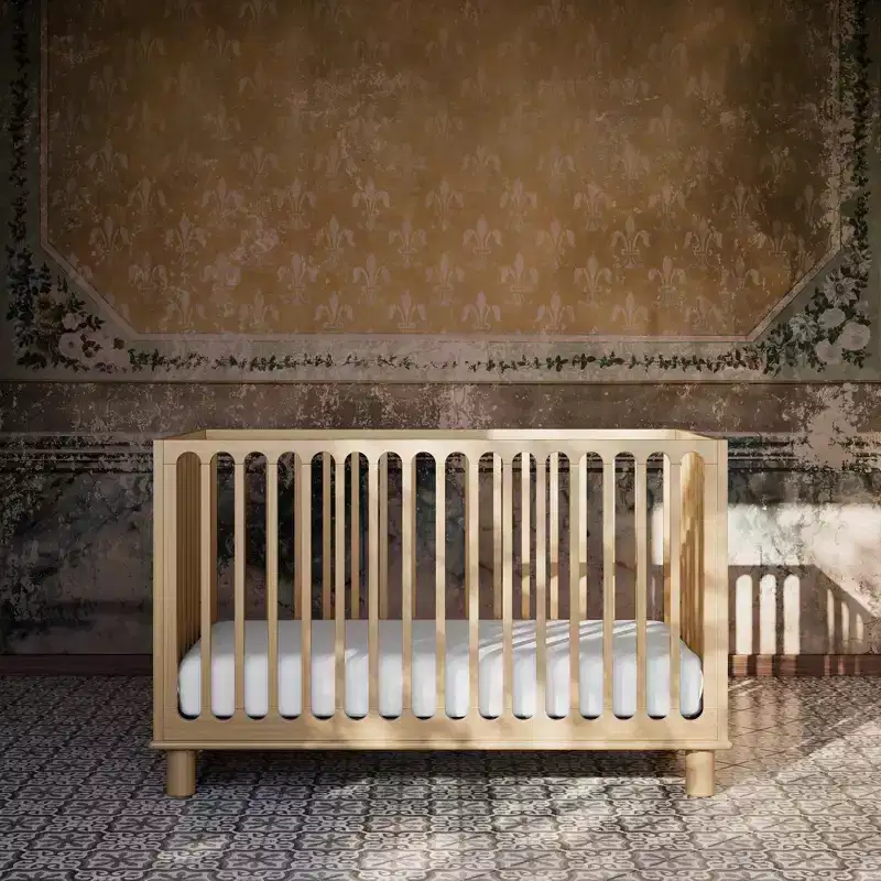 Storkcraft Sicily Deluxe 3-in-1 Convertible Crib with Toddler Guardrail