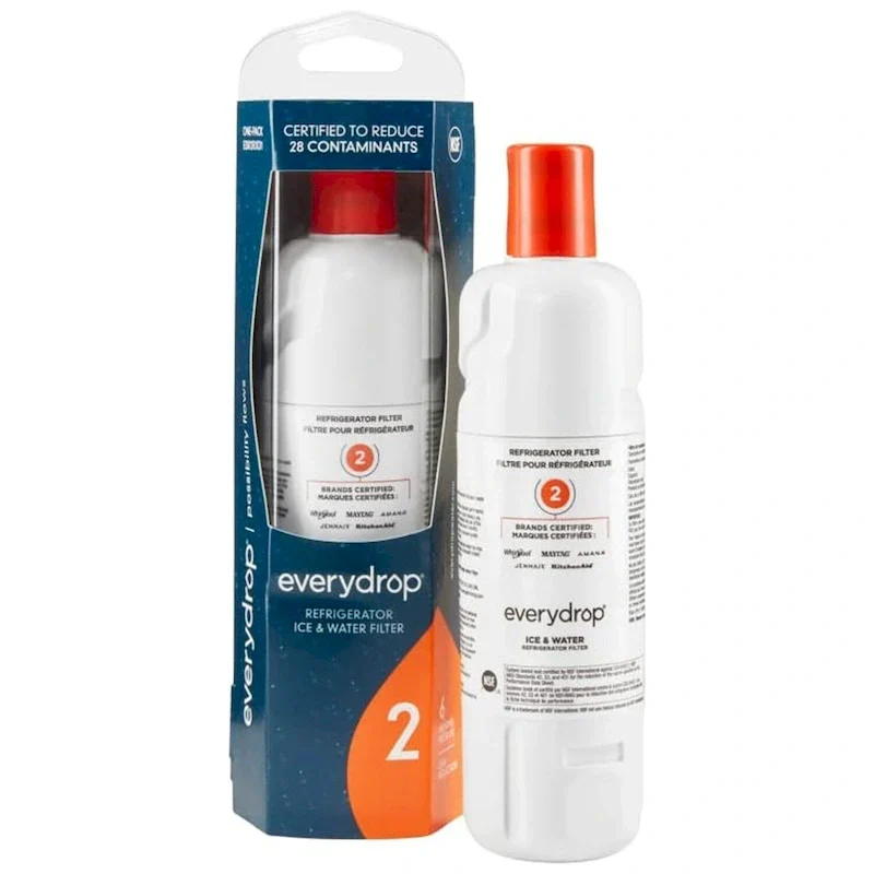 4-Pack Refrigerator Water Filter Replacement, EDR2RXD1 Compatible
