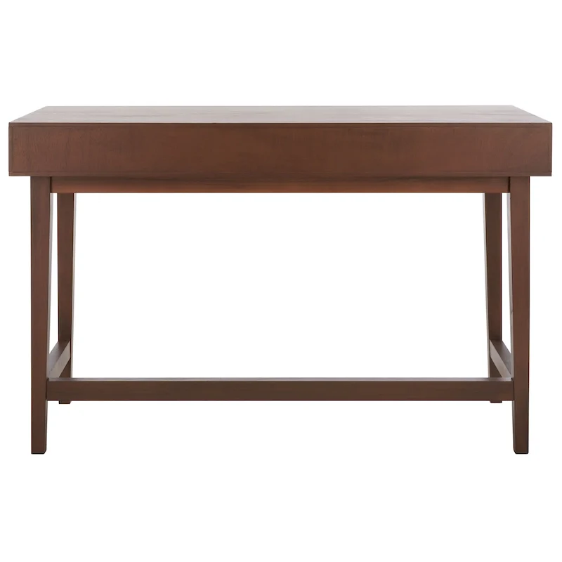 Delsie Mid-Century 3-Drawer Desk