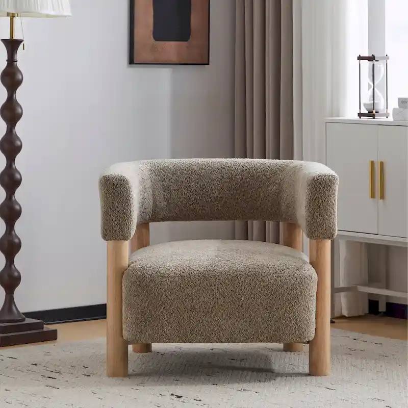 Christopher Knight Home - James Living Room Fabric Accent Chair