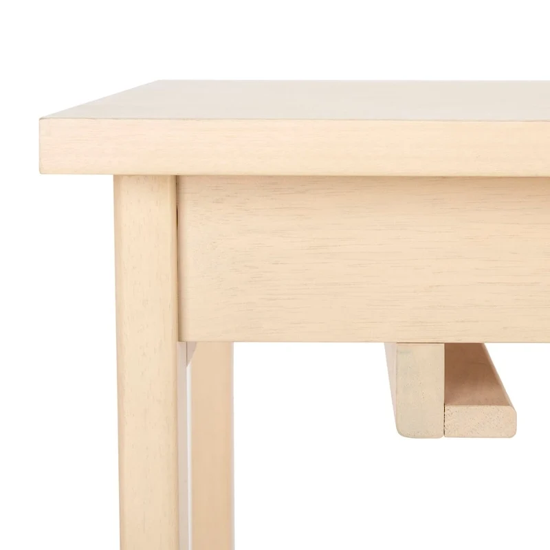 SAFAVIEH Neoma 3 Piece Pub Set - White Oak - 42.1 x 17.7 x 36.2 - 42Wx18Dx36H
