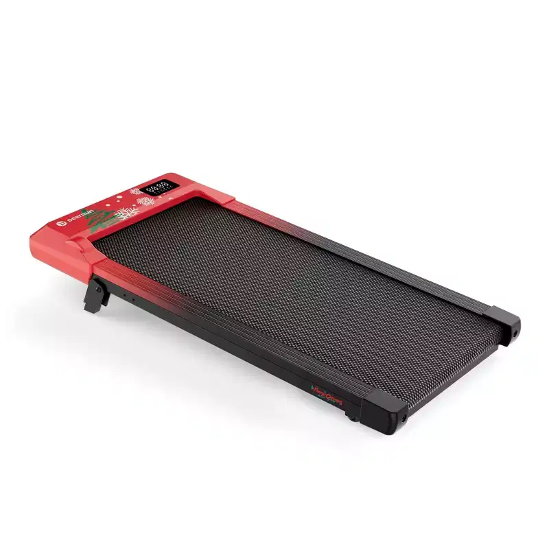 DeerRun Q2 Limited 7% Incline Under-Desk Walking Pad, Compact Under Desk Treadmill for Home & Office