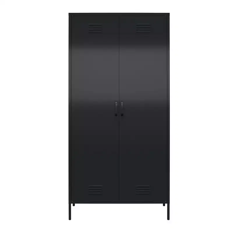 Tall 2 Door Closed Metal Storage Locker Cabinet