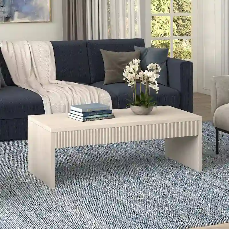 Lawrence 48 Wide Rectangular Coffee Table - 47.5 Wide