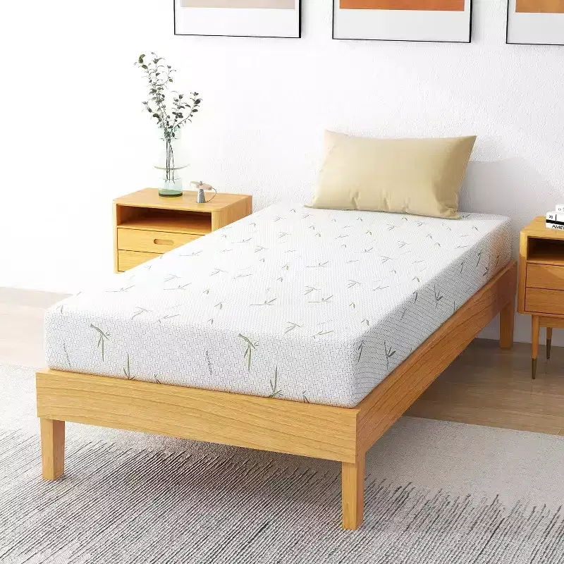Medium Firm Memory Foam Mattress 8 10 Inch with Gel Cooling Technology Removable Bamboo Cover CertiPUR-US Certified Mattress in a Box