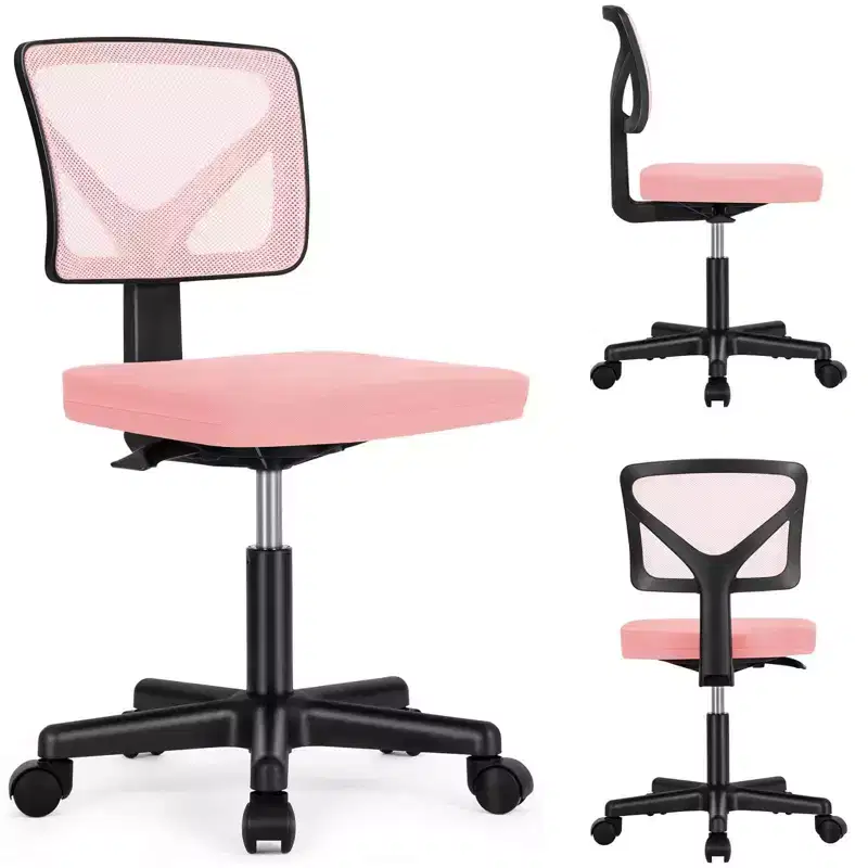 Zen Minimalist Office Pod - WhisperRoll Casters and Breathable Back