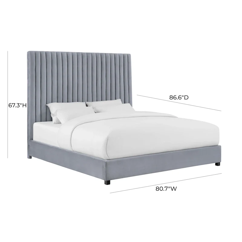Arabelle Velvet Bed