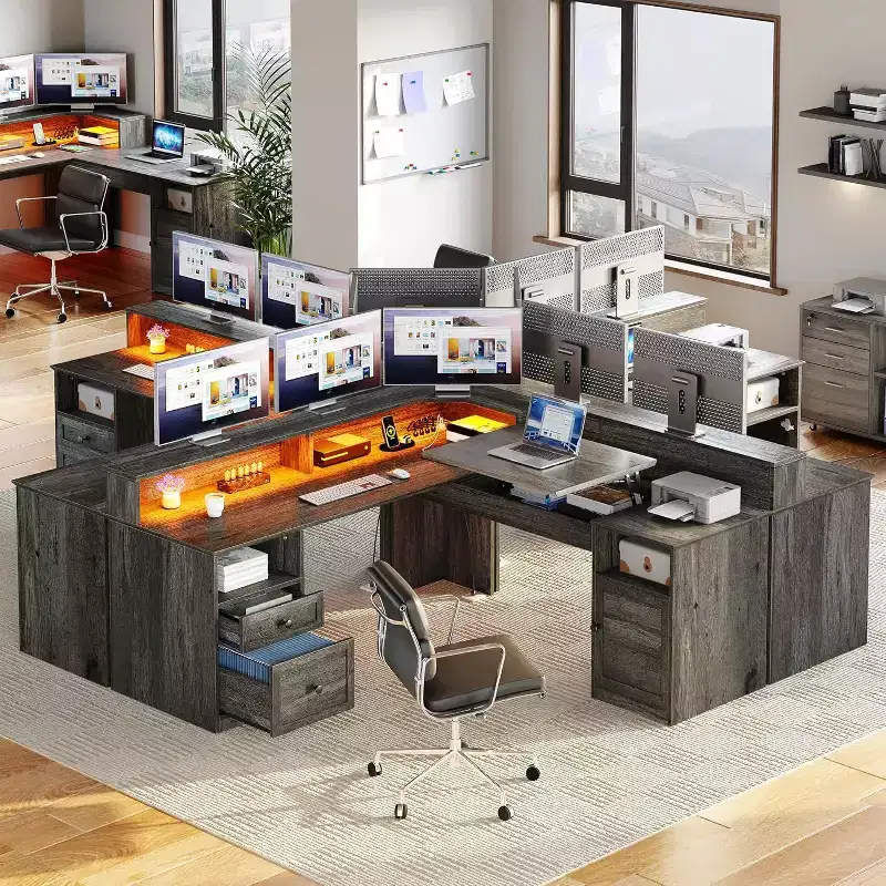 L-Shaped Corner Desk 60