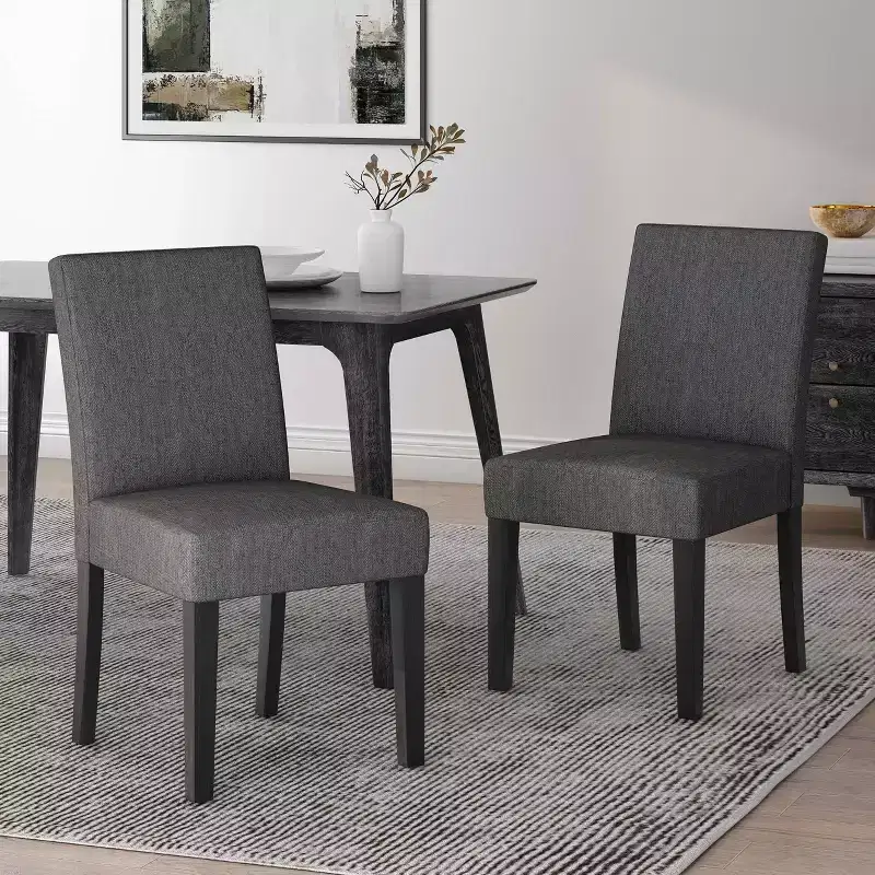 MAYEERTY Classic Dining Chair, Sturdy Frame Comfortable Seat, Dining Room Seating