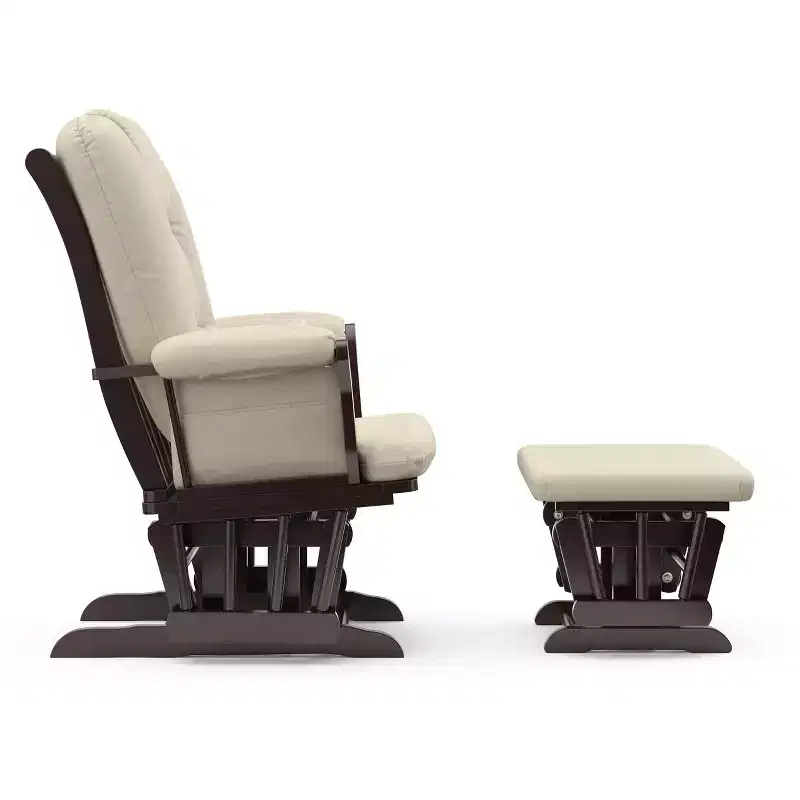 Nursery Glider Rocking Chair and Ottoman