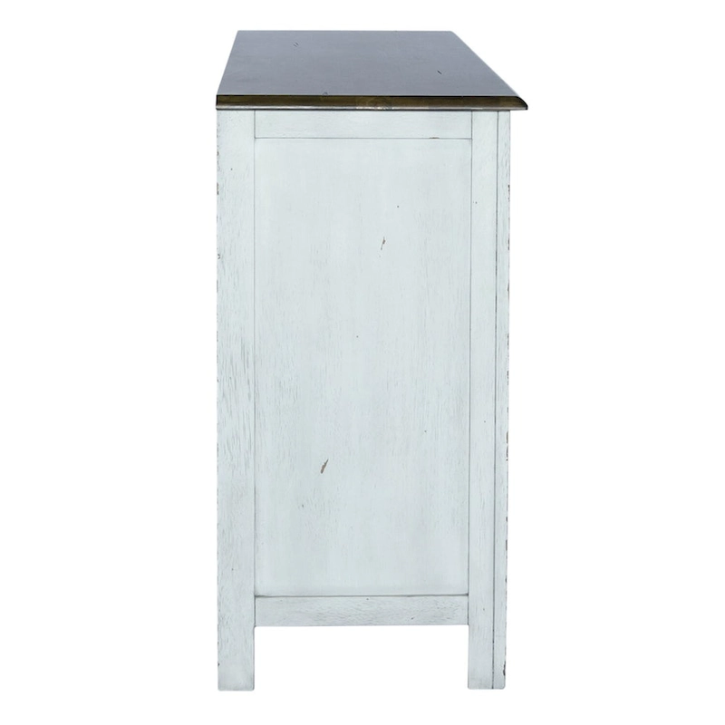 Carolina Crossing Antique Honey White Server