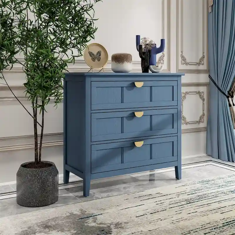 3 Drawer Cabinet, Suitable for Bedroom, Living Room
