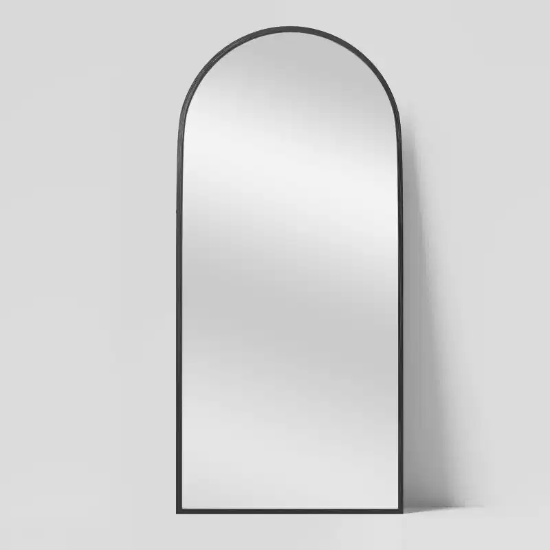 Dovelina Modern Arch Aluminium Alloy Frame Full Length Mirror Large Wall Mirror