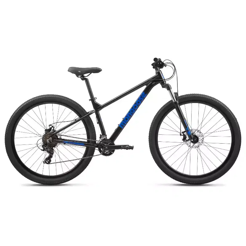 Mongoose Switchback Comp Mountain Bike, 29 Wheels, 14-Speed, Suspension Fork, Black