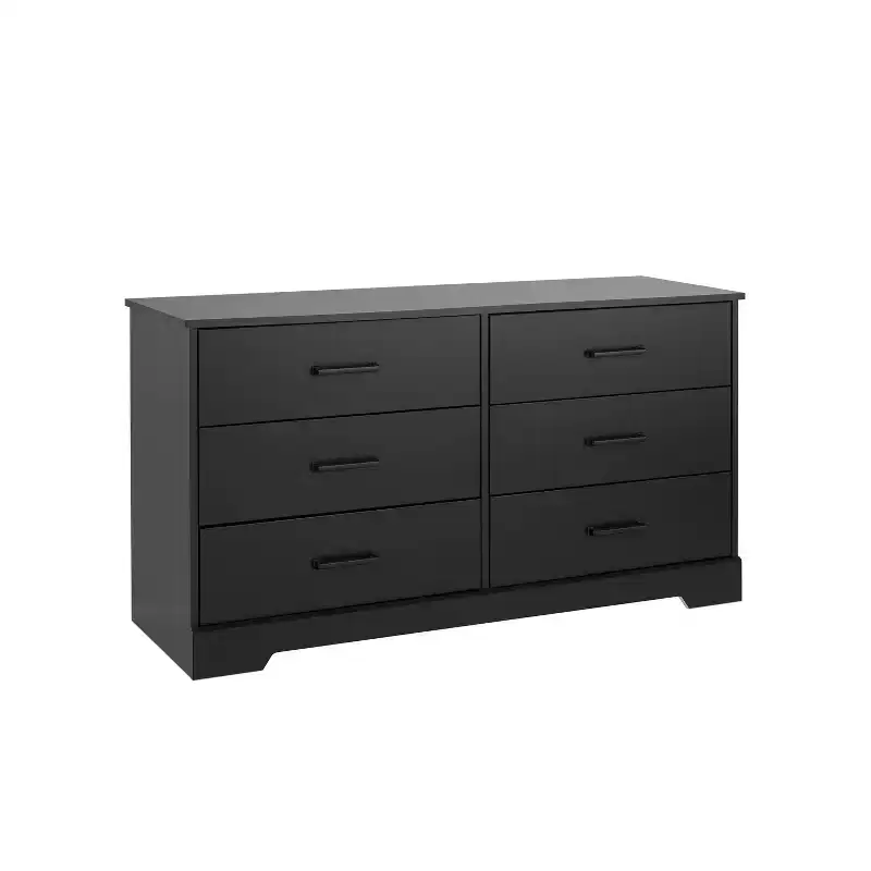 Prepac Rustic Ridge Farmhouse 6 Drawer Bedroom Dresser
