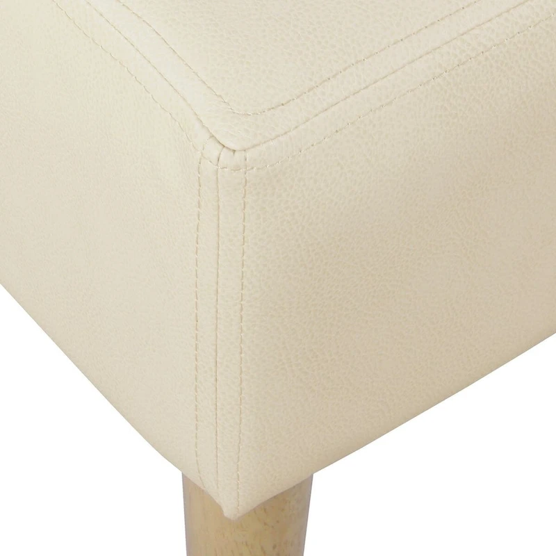 HomePop Tufted Coffee Table Ottoman - Full Leather