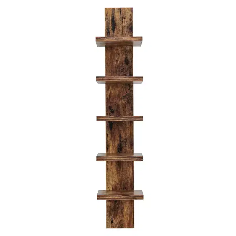 30 x 6 Slim Vertical Column Wall Shelf - Danya B.