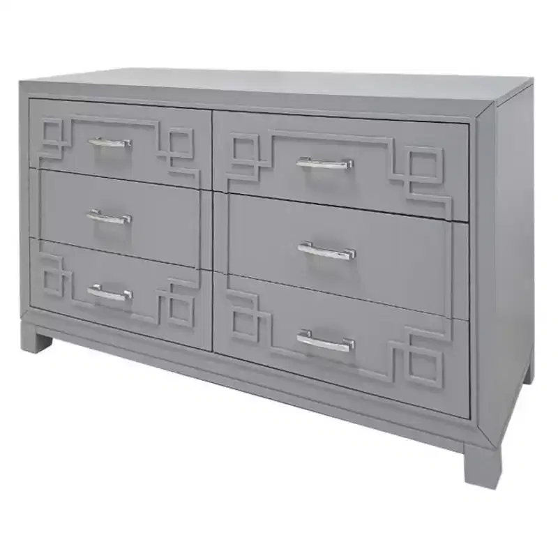 Raina 6 Drawer Modern Dresser - SFV2102 - Safavieh Couture