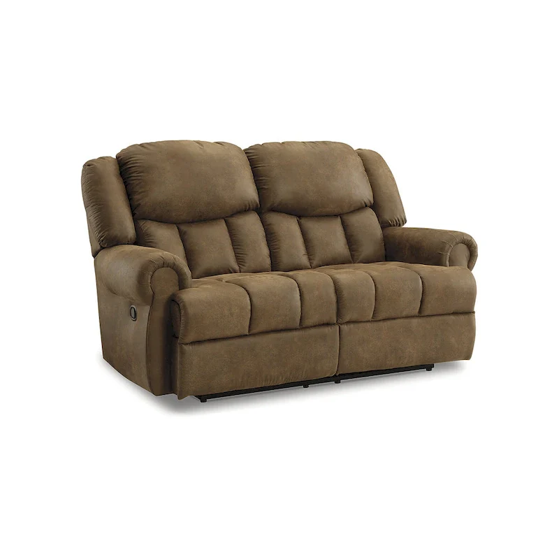 Boothbay Brown Reclining Loveseat - 75W x 42D x 47H