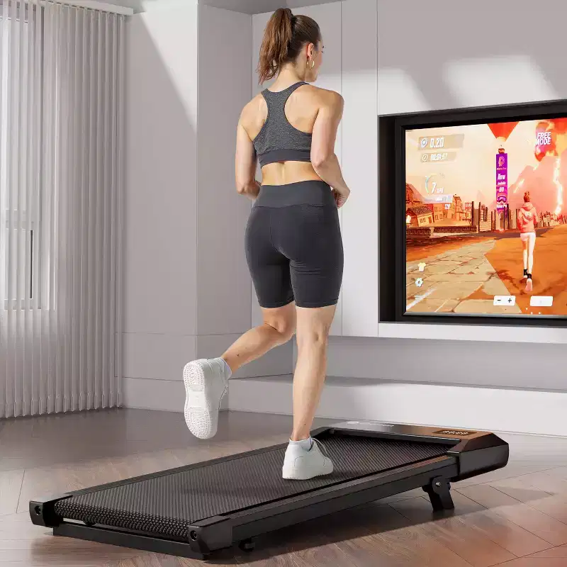 DeerRun Q2 Urban Plus Compact Walking Pad with 7% Incline Treadmill for Home & Office, Quiet Motor