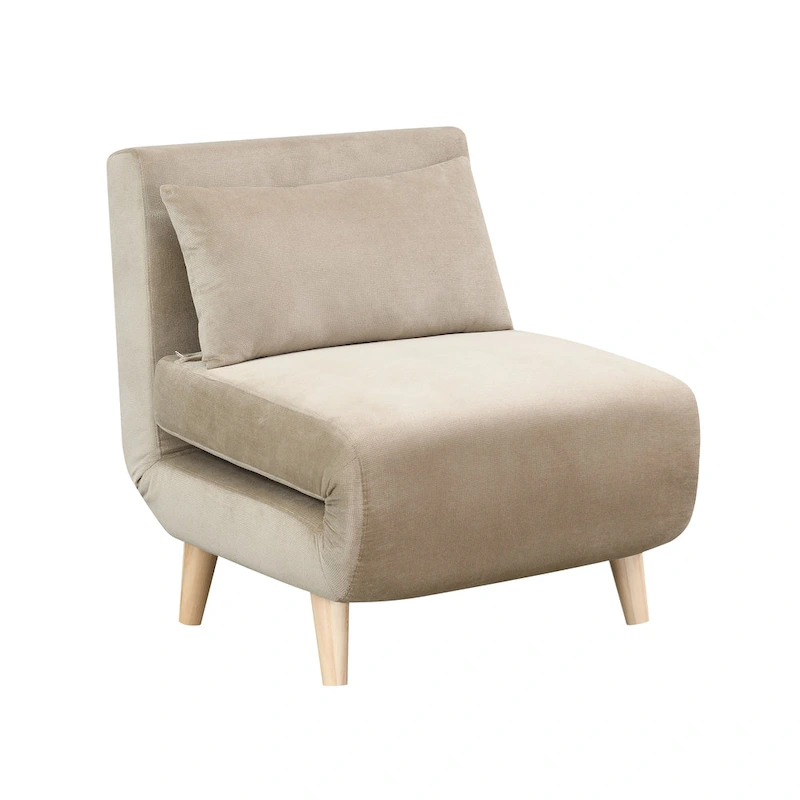 Convertible Upholstered Sofa Bed Sleeper Chair