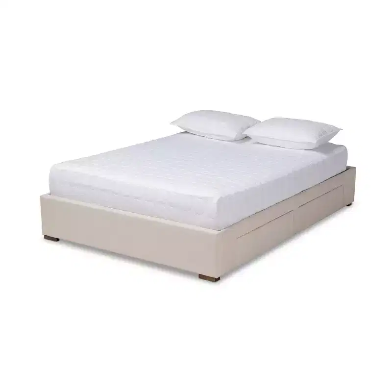 Leni Bed Frame - Baxton Studio
