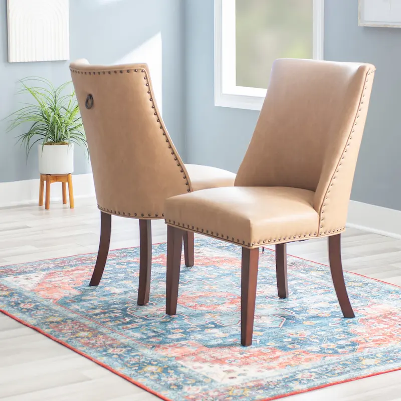 Faux Leather Dining Chairs