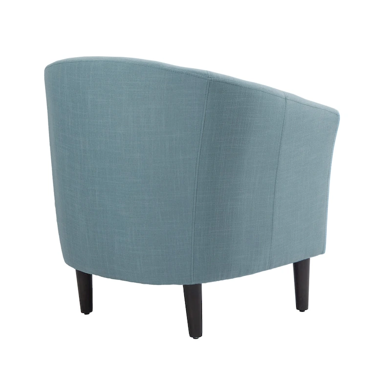 Modern Barrel Accent Chairs Cozy Armchair Club Chair