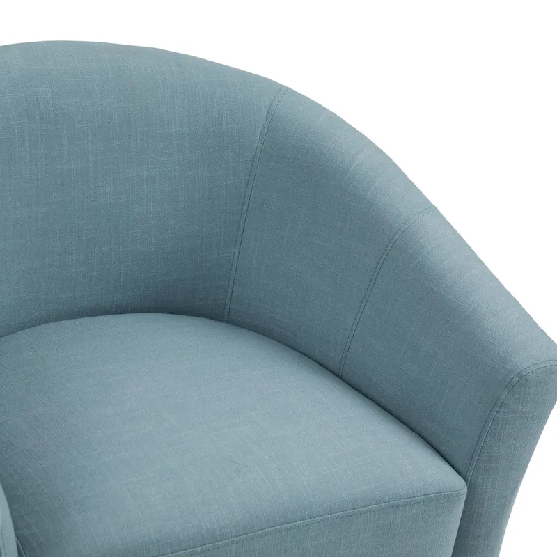 Modern Barrel Accent Chairs Cozy Armchair Club Chair